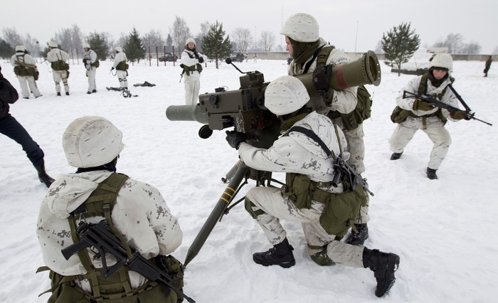 Tên lửa chống tăng TOW của quân đội Estonia